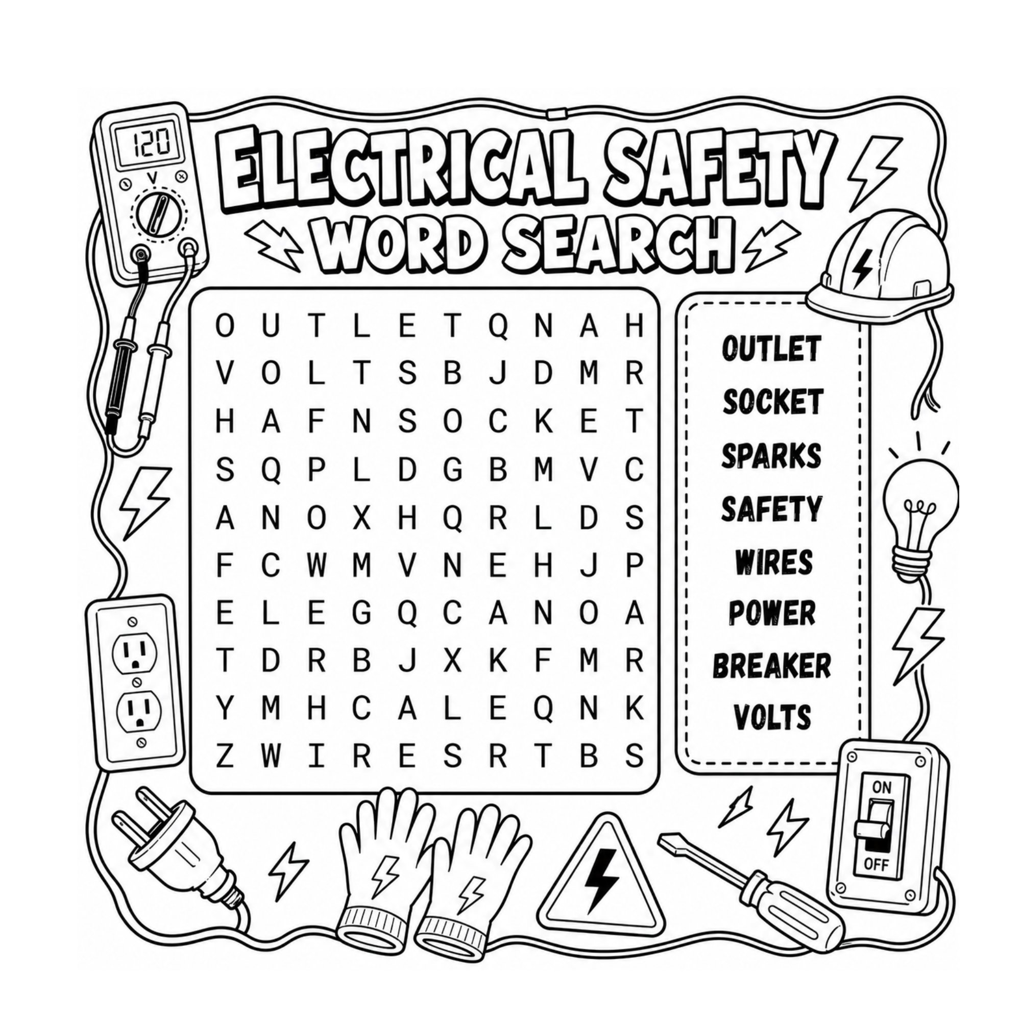 Word search puzzle